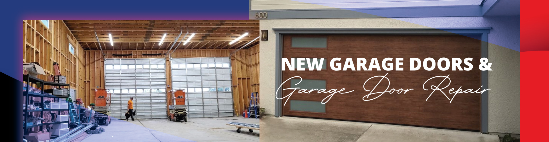 new garage doors Garage Door Fixes near me